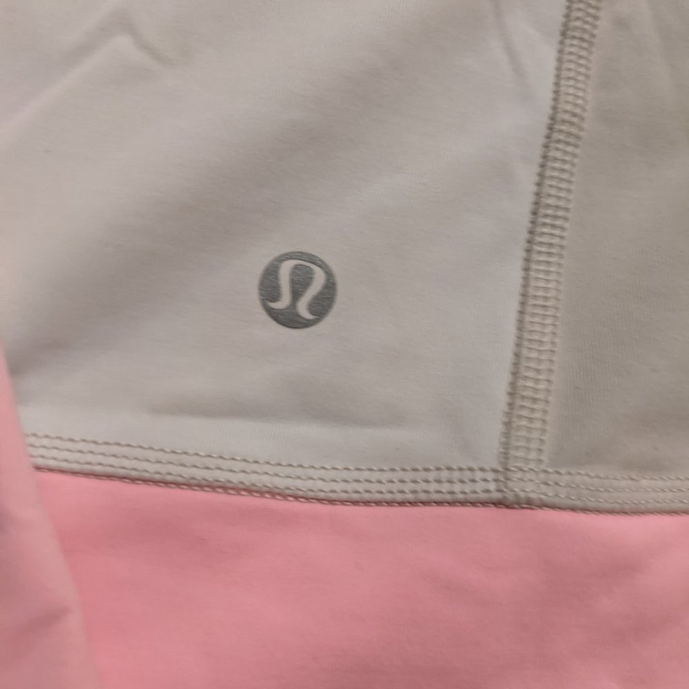 Lululemon " beach runner"pink and grey jacket - Picture 4 of 4